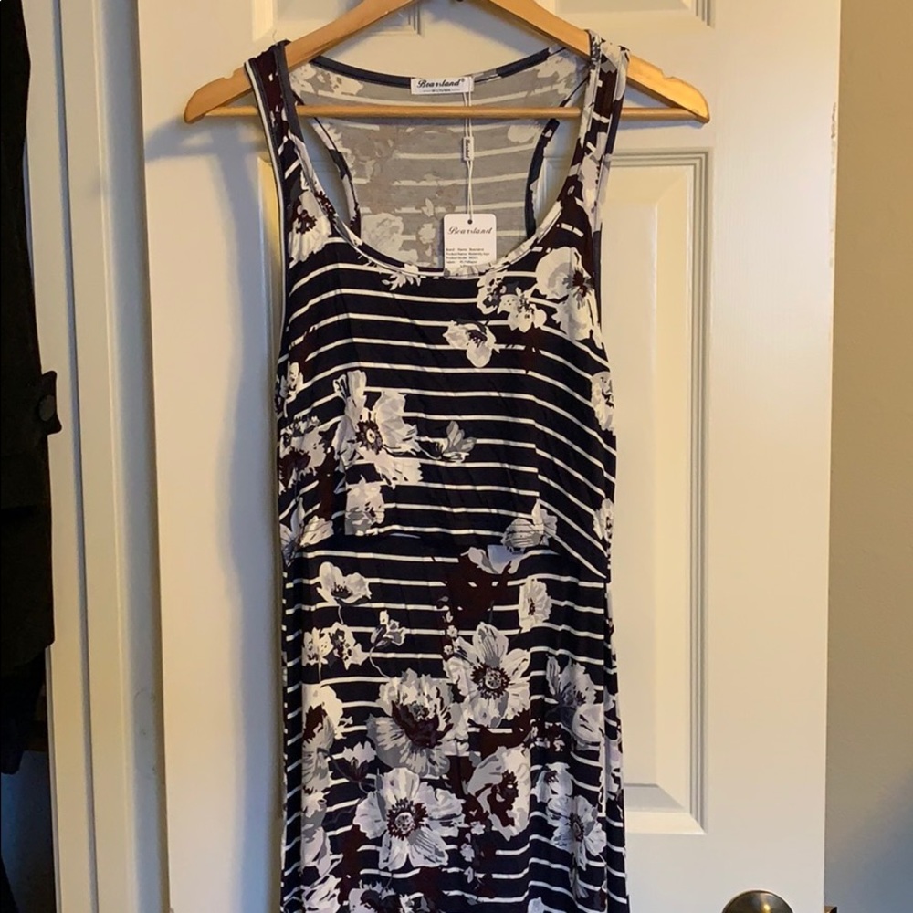 Nursing+Maternity maxi dress